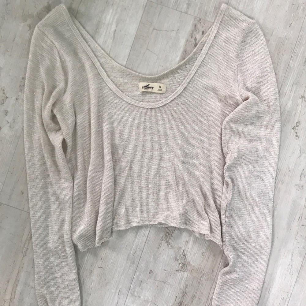 Hollister Long Sleeve Light Sweater Top